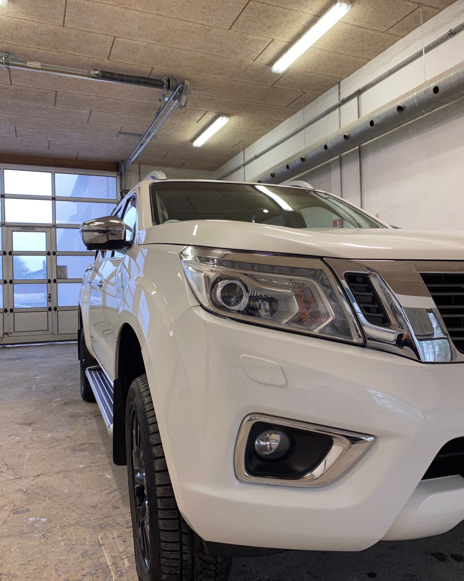 Nissan Navara efter behandling